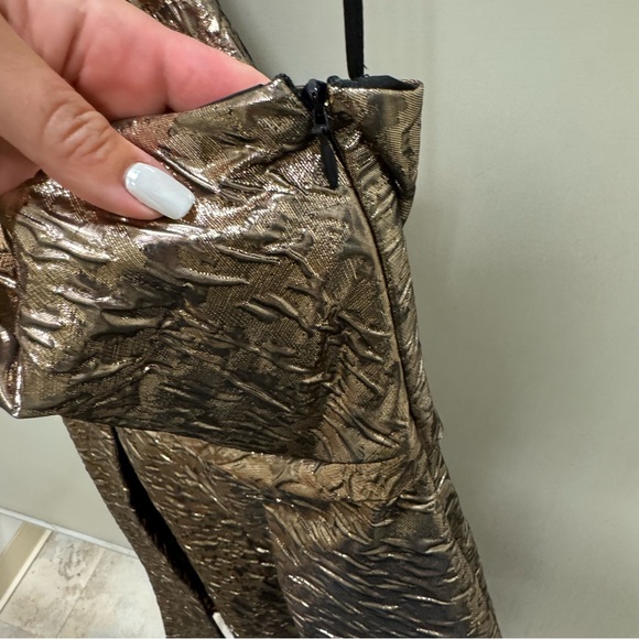 Antonio MelaniBridgett Jacquard One Shoulder Asymmetrical A-Line Dress - Picture 6 of 9